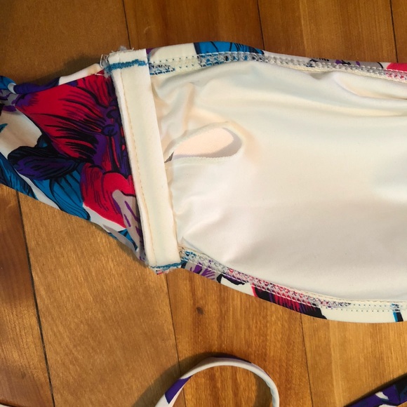 Marc by marc jacobs bikini top size xs in havana floral - Picture 4 of 9